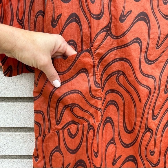 Megan Brogden Studio Sleeveless Wide Collar Tunic Dress Made by Hand - Picture 7 of 9